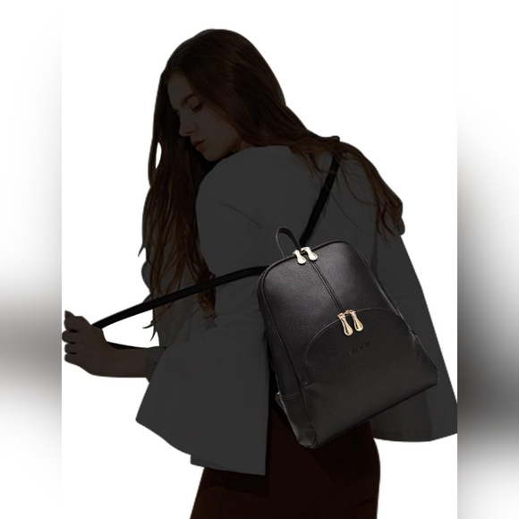 Black Women's Backpack - Picture 5 of 12